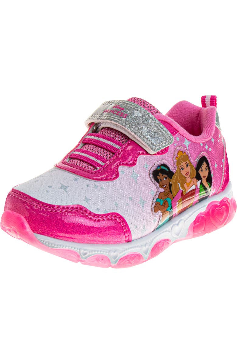 JOSMO Kids' Disney Princess Sneaker, Main, color, Fuchsia