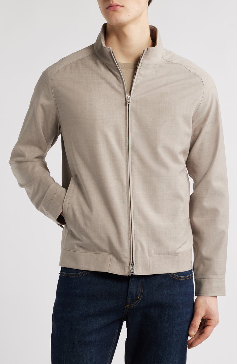 Peter Millar Crown Crafted Excursionist Lite Water Resistant Bomber Jacket, Alternate, color, 
