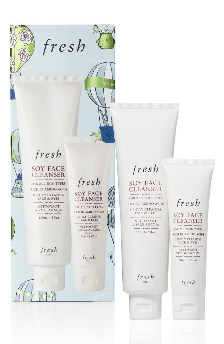 Fresh<sup>®</sup> Soy Much Love Soy Face Cleanser Set, Alternate, color,