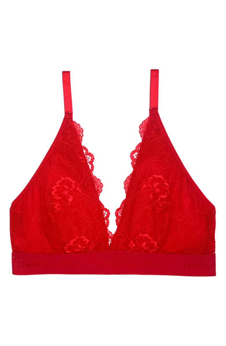 Lemonade Dolls The Picot Lace Bralette, Alternate, color,