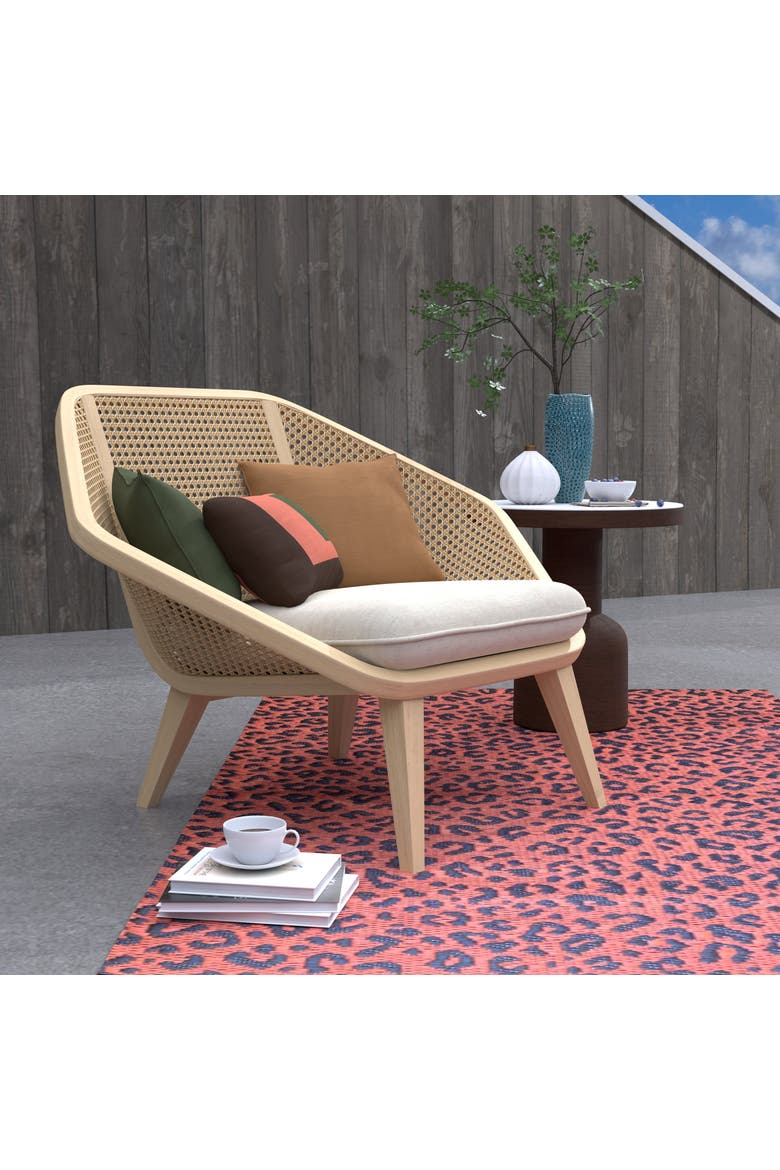 Leopard Rug, Alternate, color, Brown - 6'x9'