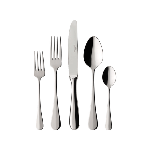 Villeroy & Boch La Coupole 40 Piece Flatware Set In Metallic Silver
