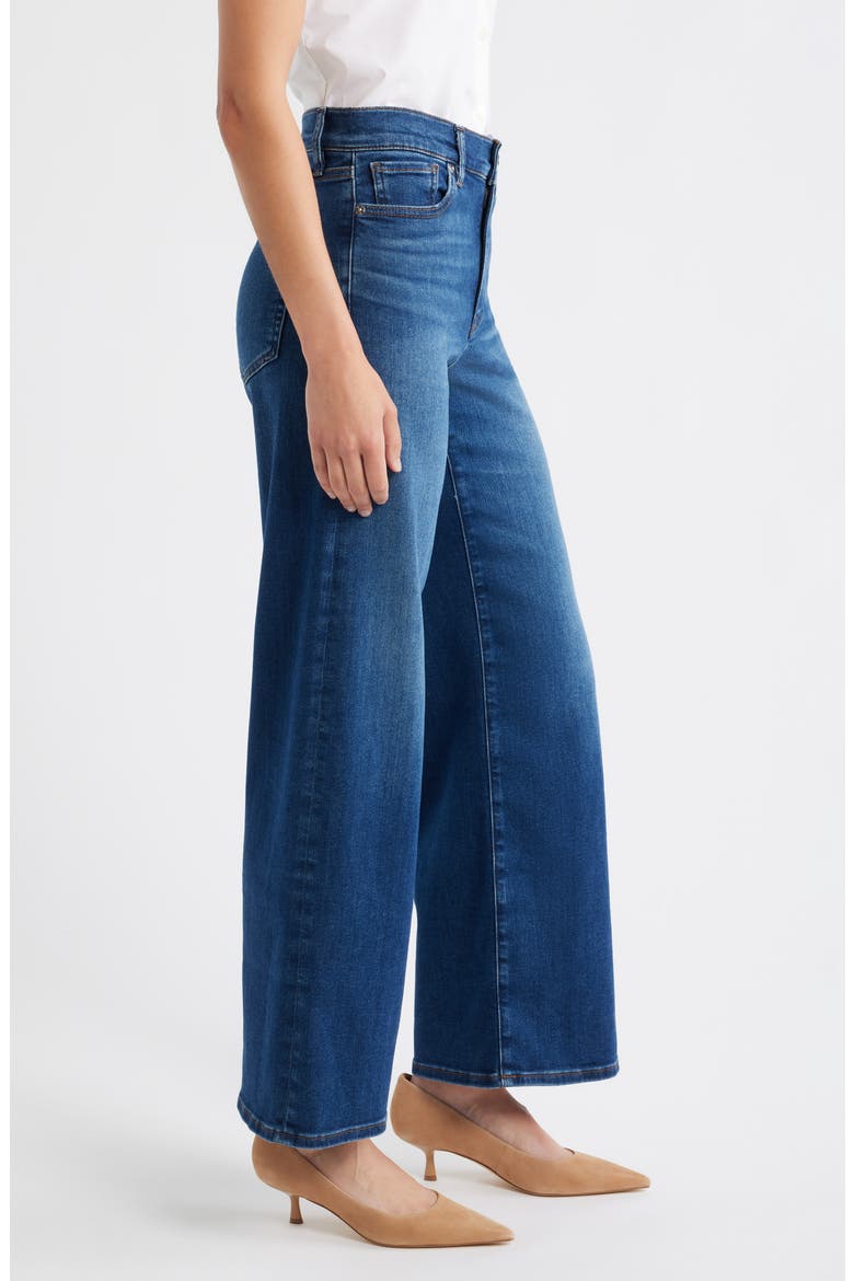 Le Slim Palazzo High Waist Wide Leg Jeans, Alternate, color, CELEBRITY