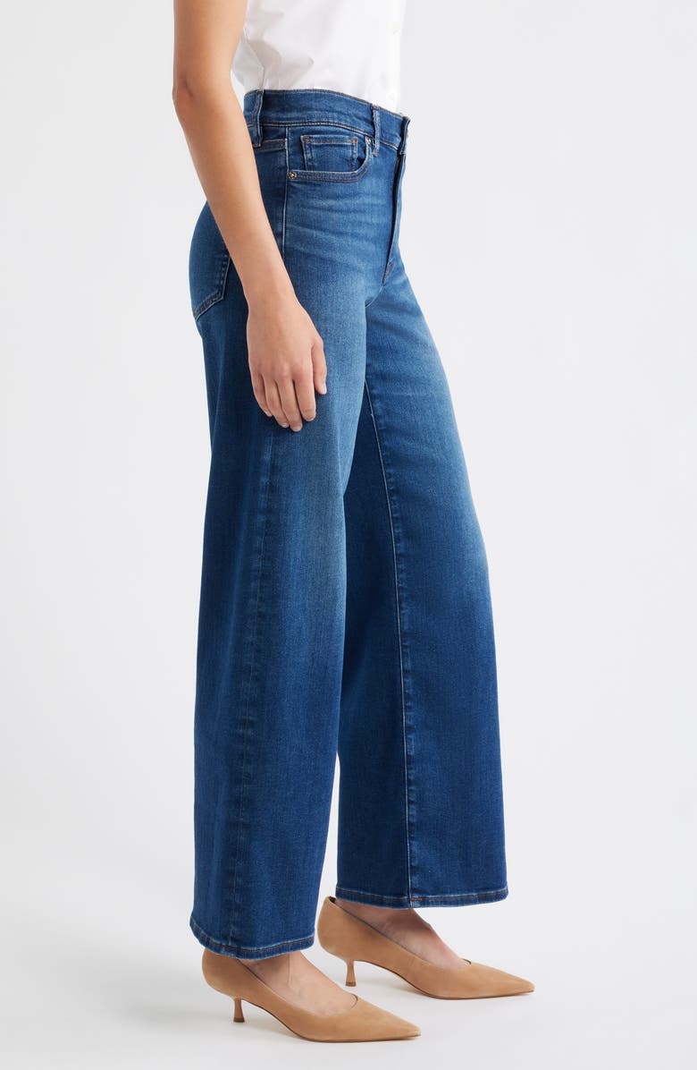 FRAME Le Slim Palazzo High Waist Wide Leg Jeans, Alternate, color, Celebrity