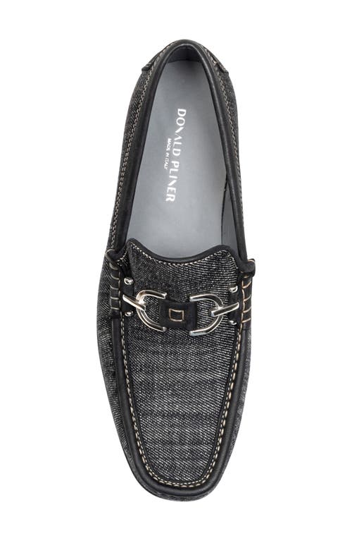 Donald Pliner Dacio Bit Loafer In Black