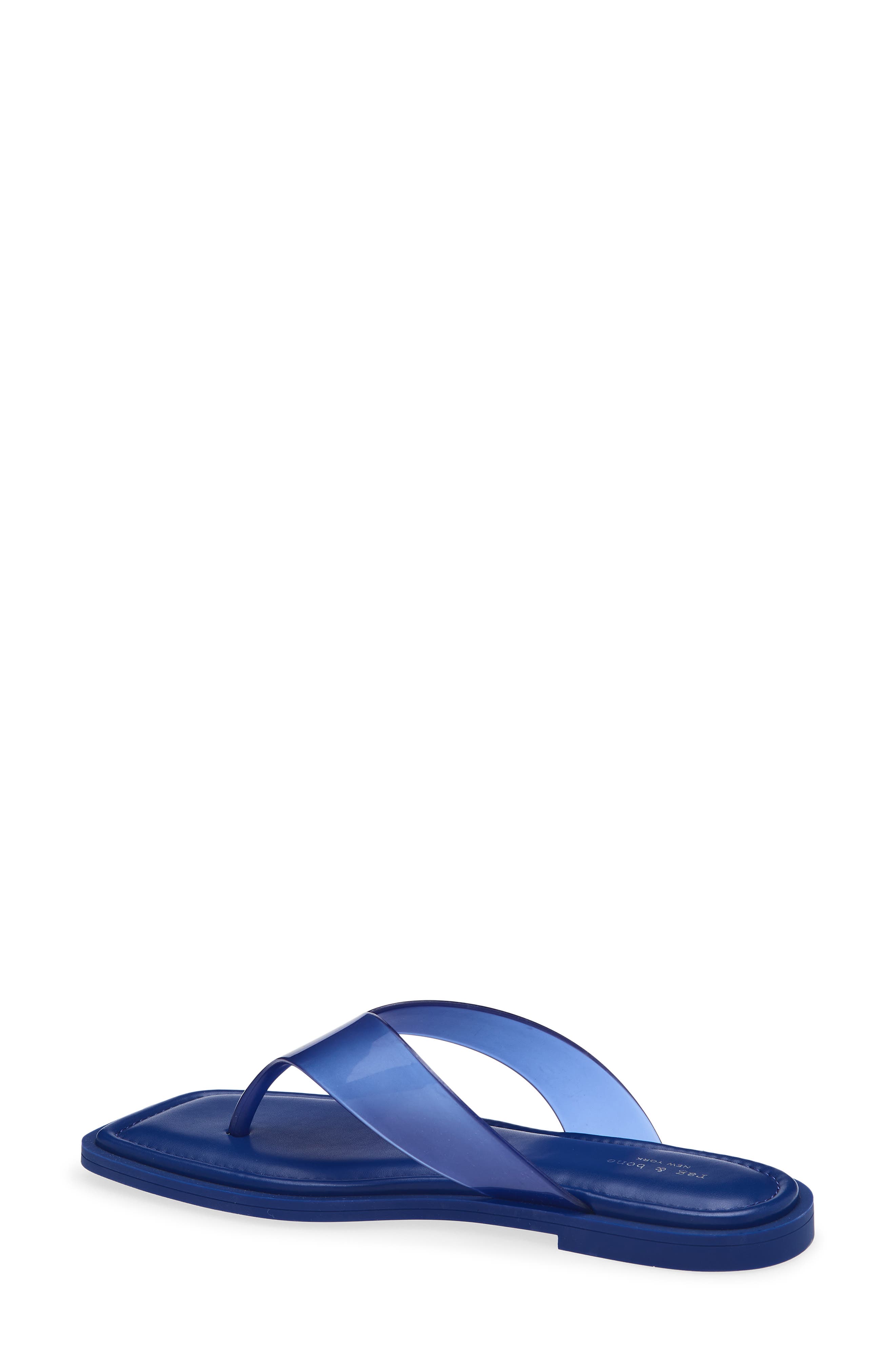 Gracie Jelly Flip Flop, Alternate, color, DEEP BLUE