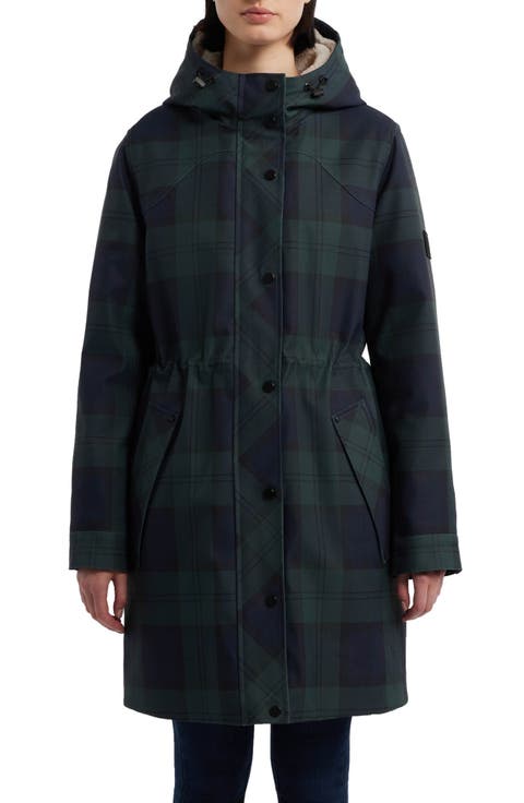 Fountain 3-in-1 Water Repellent Faux Shearling Lined Parka