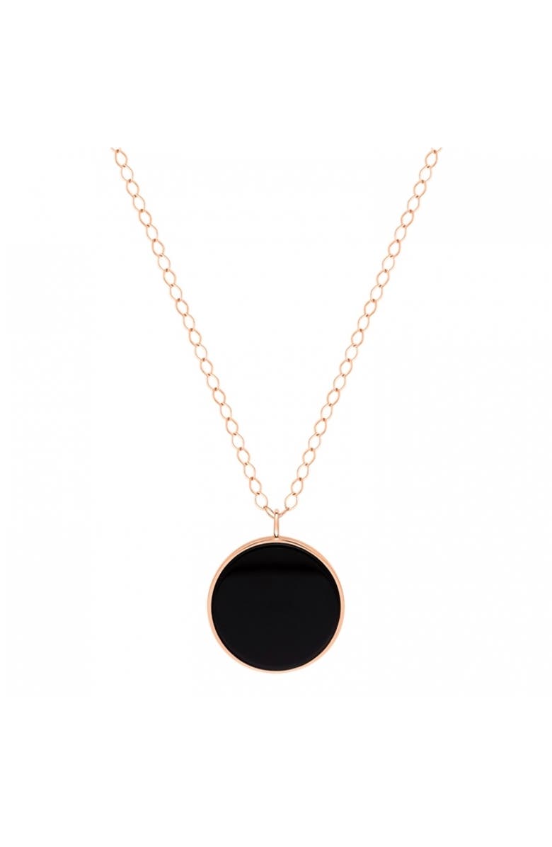 ginette ny Jumbo Ever Necklace, Main, color, Black Onyx
