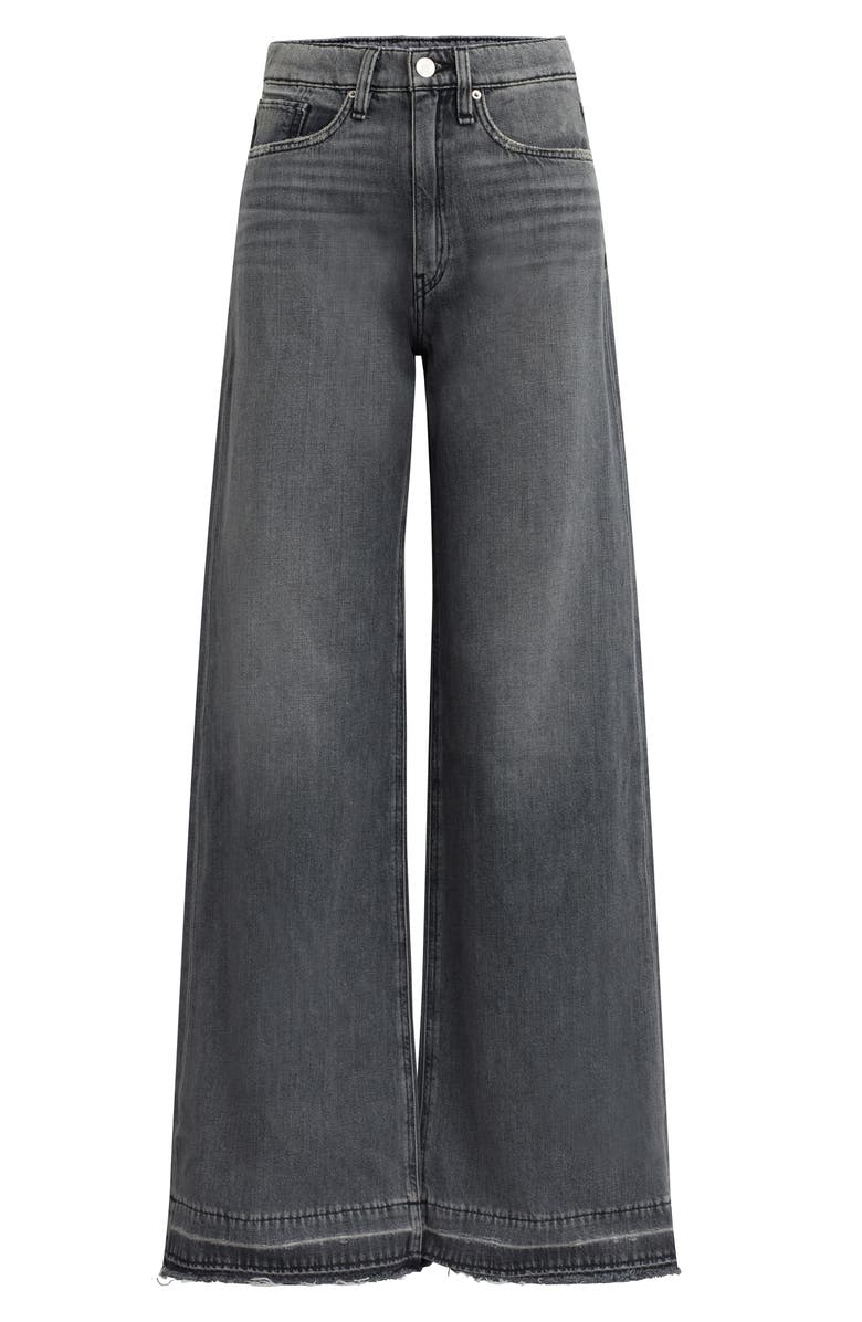 Hudson Jeans Jodie Loose Fit High Waist Wide Leg Rigid Jeans, Alternate, color, 
