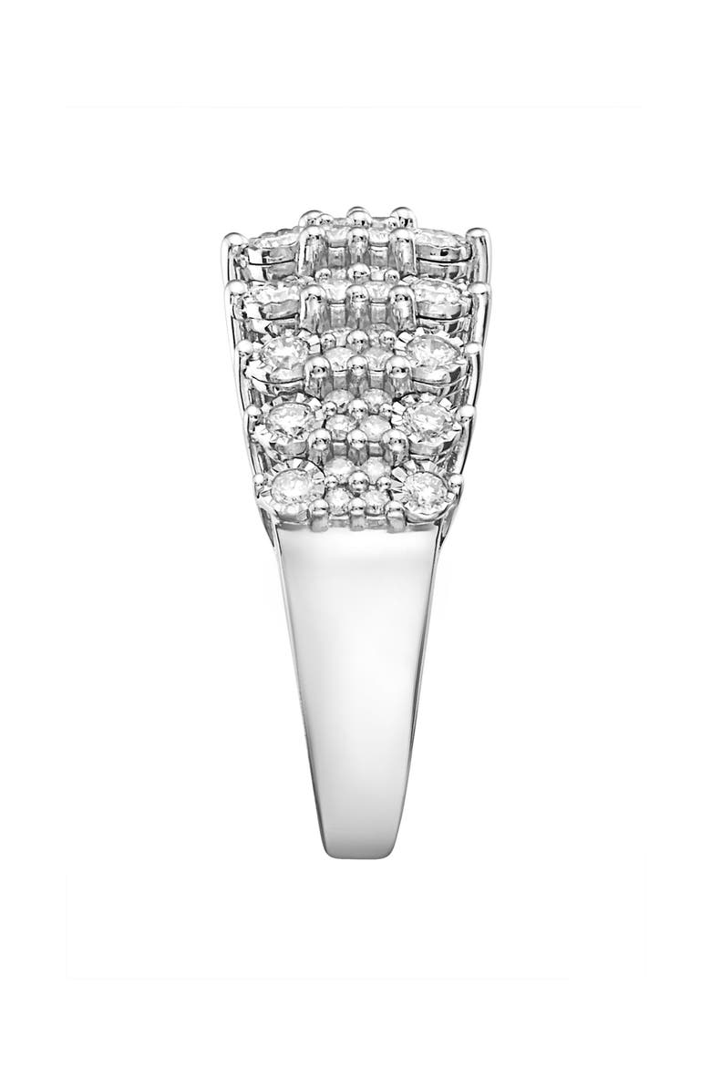 Sterling Silver Diamond Ring, Alternate, color, SILVER
