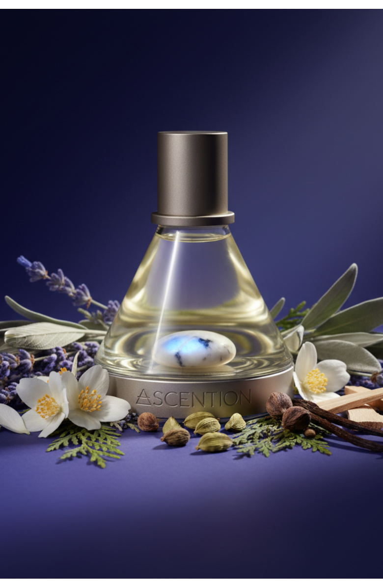 ASCENTION Parfums Ascent to Enchant Imbued in Rainbow Moonstone | Eau de Parfum Elixir 1.7oz | 50mL, Alternate, color, NO COLOR