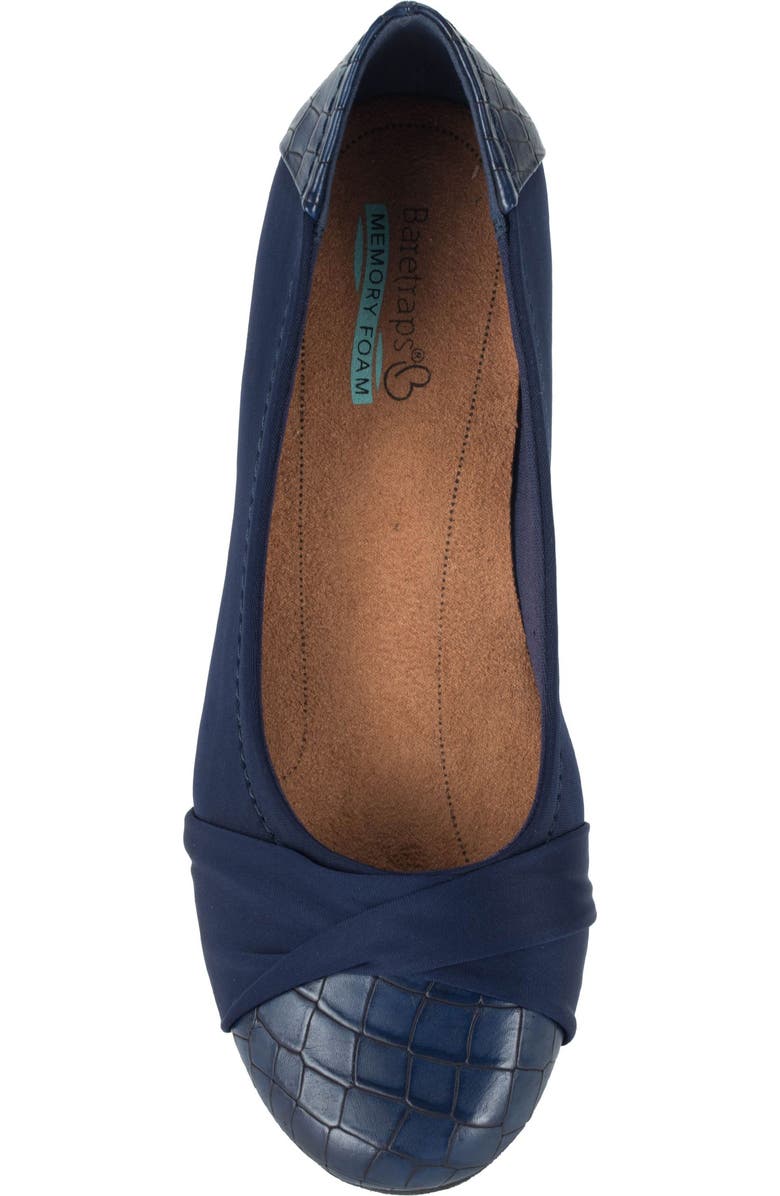 BARETRAPS Misty Flat, Alternate, color, Midnight