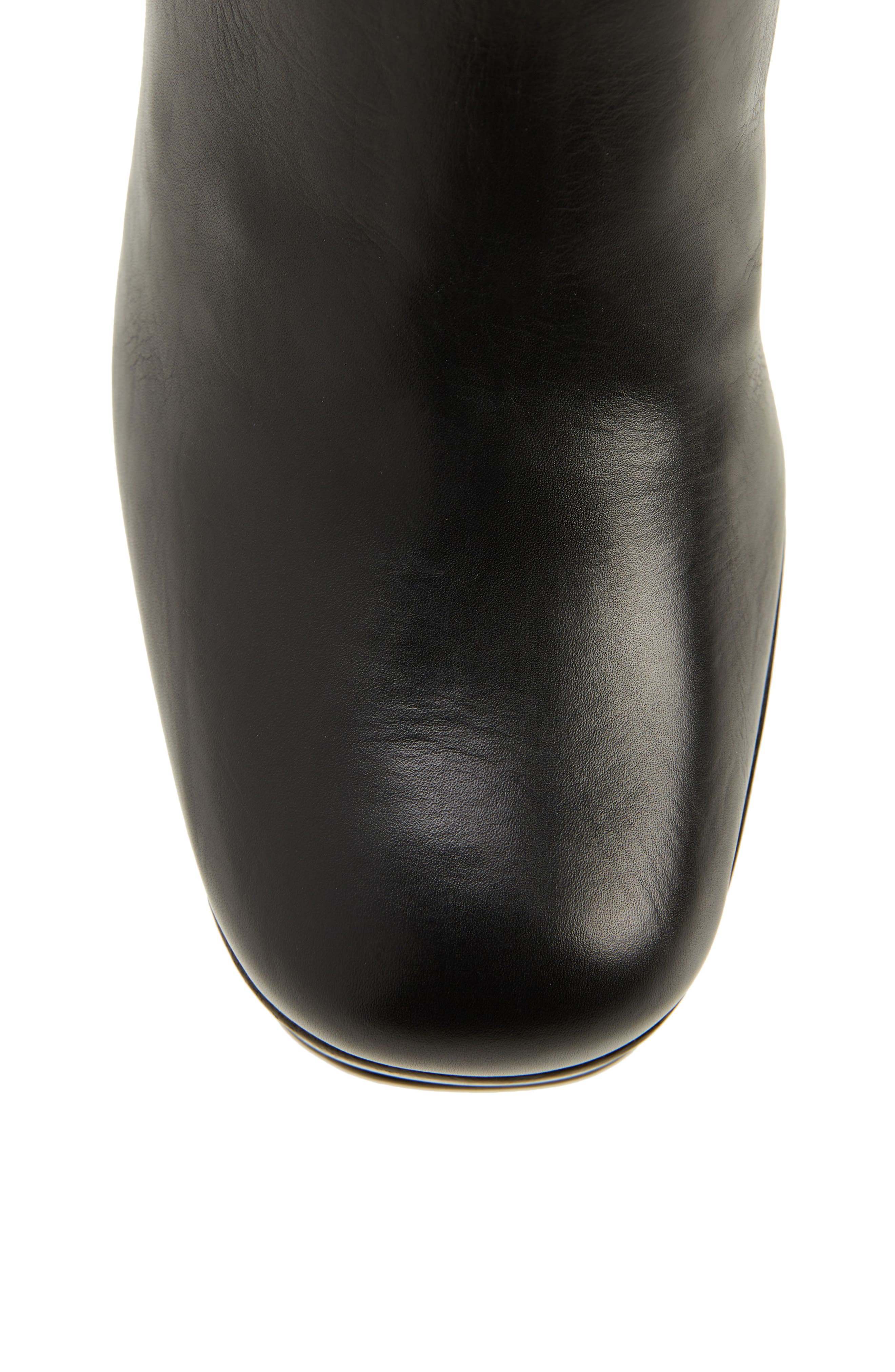 Prada Square Toe Knee High Platform Boot, Alternate, color, 