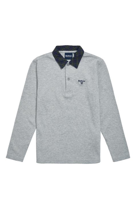 Kids' Hector Long Sleeve Cotton Piqué Polo (Little Kid & Big Kid)