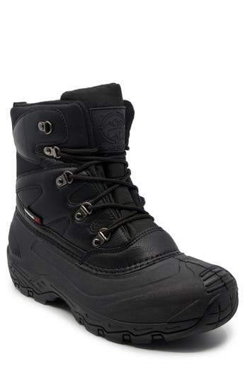 Polar Range Arno Waterproof Snow Boot In Black