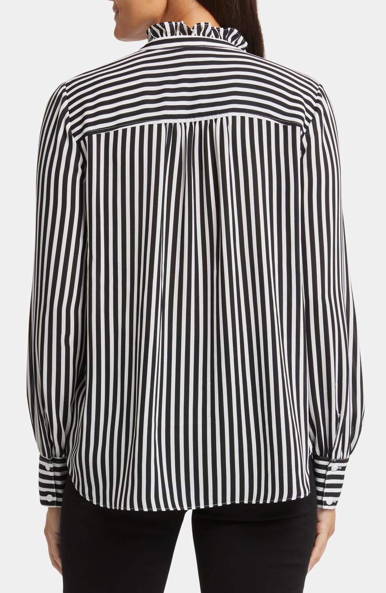 NYDJ Ruffle Neck Blouse, Alternate, color, Citiscape