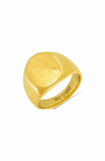 Men's Our Lady of Guadalupe Signet Ring