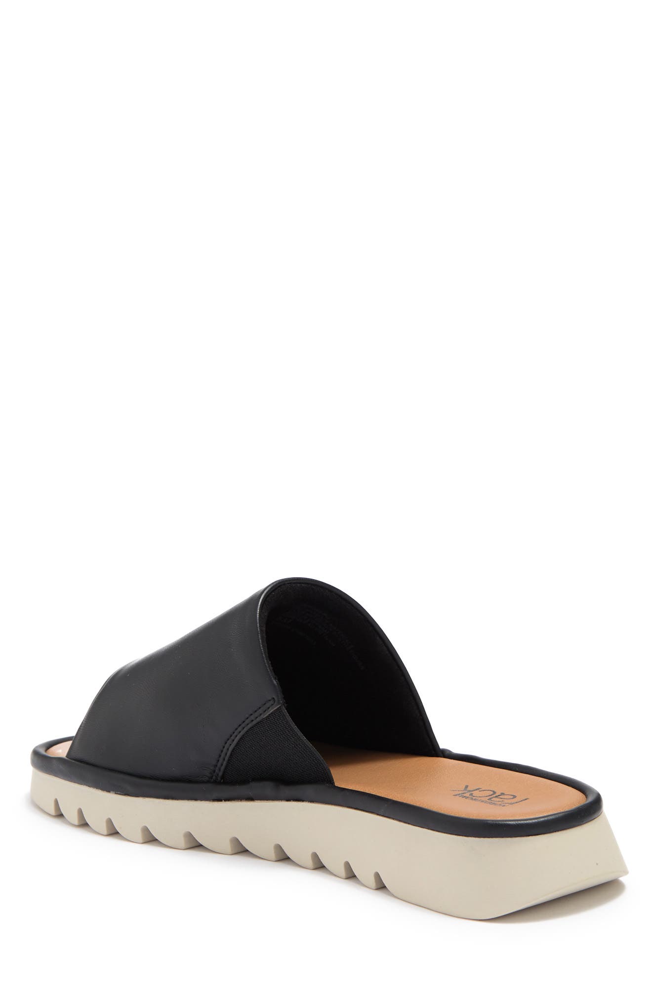 Fiona Flat Sandal, Alternate, color, BLACK