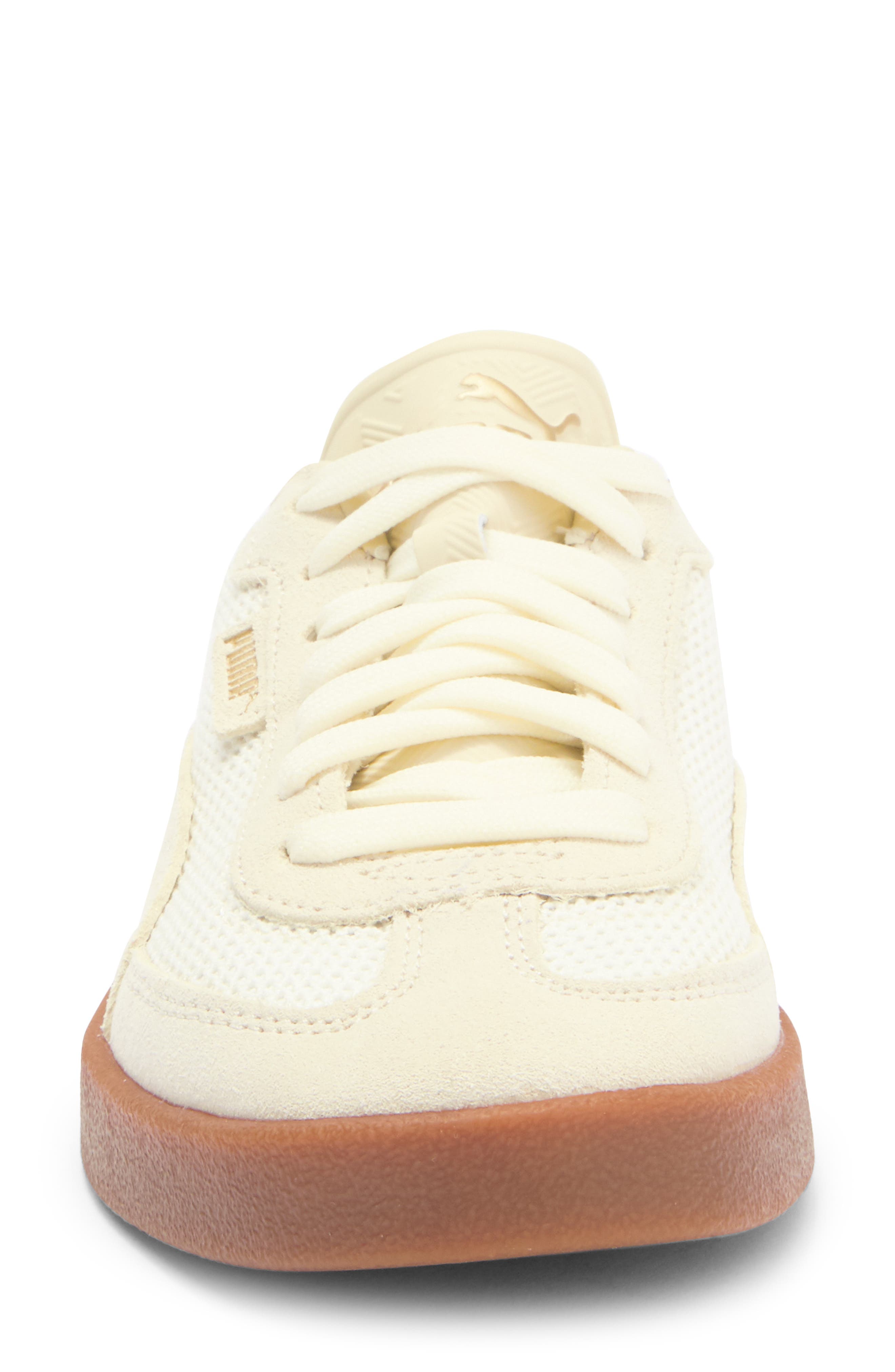 PUMA Club II Era Sneaker, Alternate, color, Alpine Snow-Alpine Snow-Gold