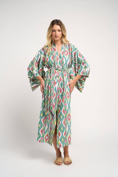 Anisa Ikat Kimono
