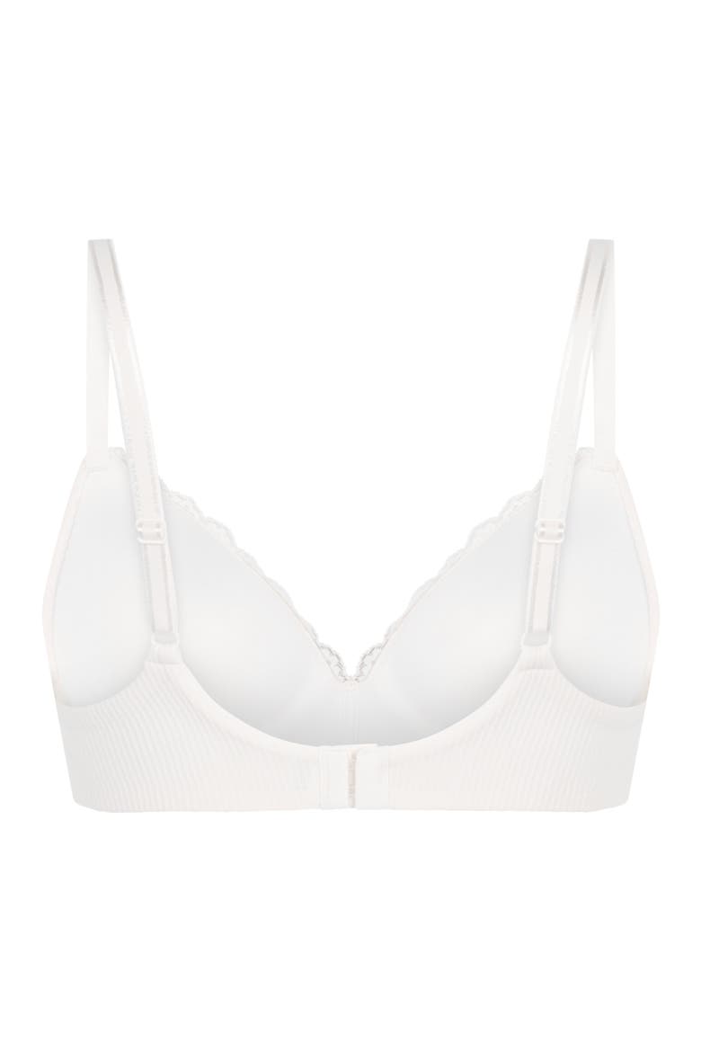 Lola Padded Non-Wired Bra, Alternate, color, Snow White