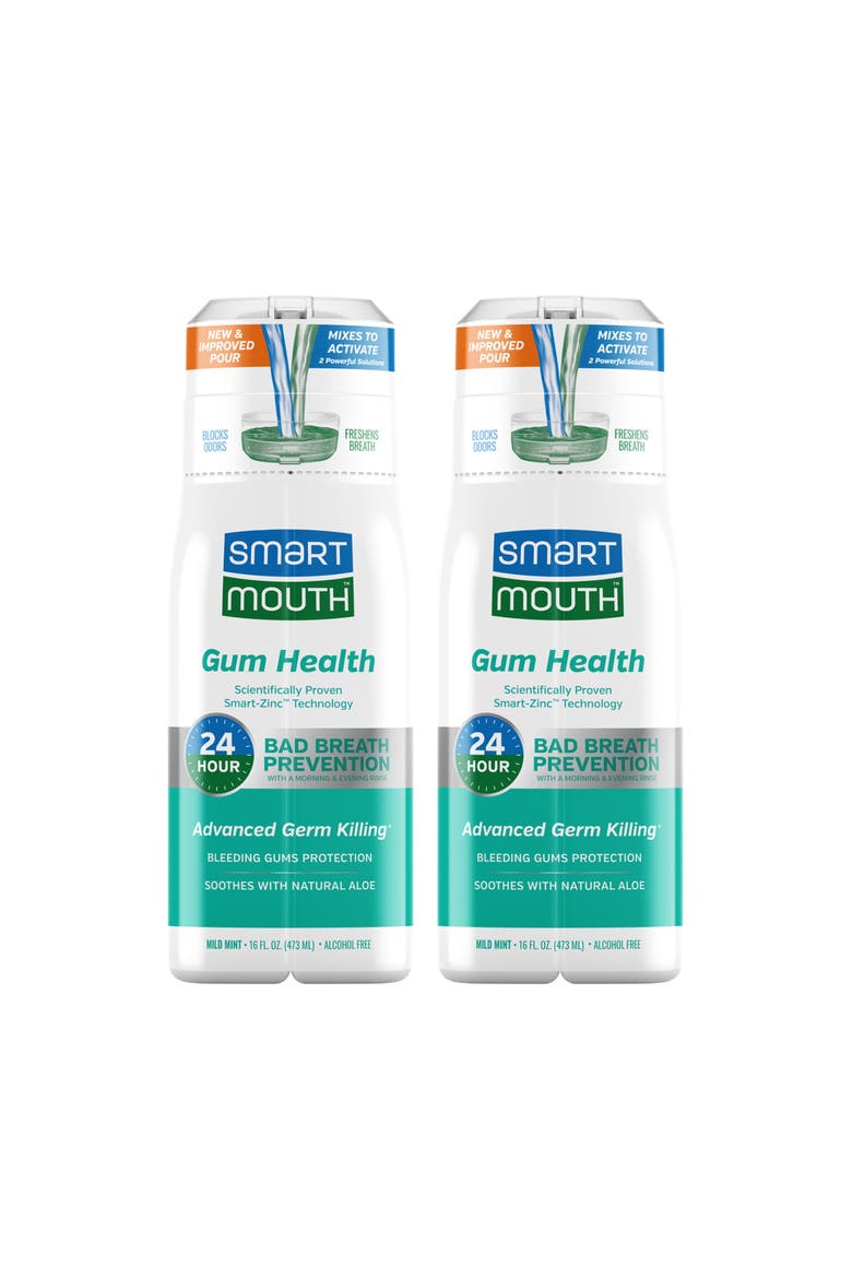 Gum Health Zinc Activated Mouthwash Mild Mint 16 fl oz, 2-Pack, Main, color, Mild Mint