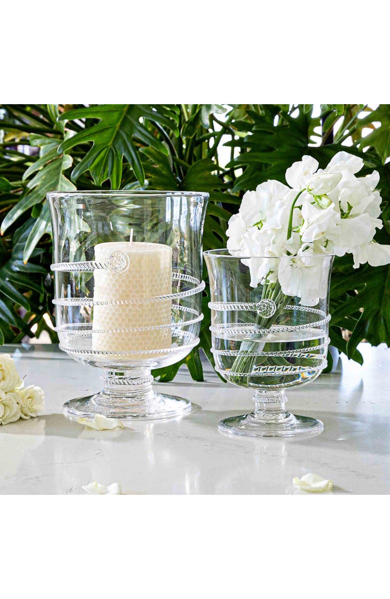 Juliska Amalia 5-Inch Hurricase Vase, Alternate, color, Clear