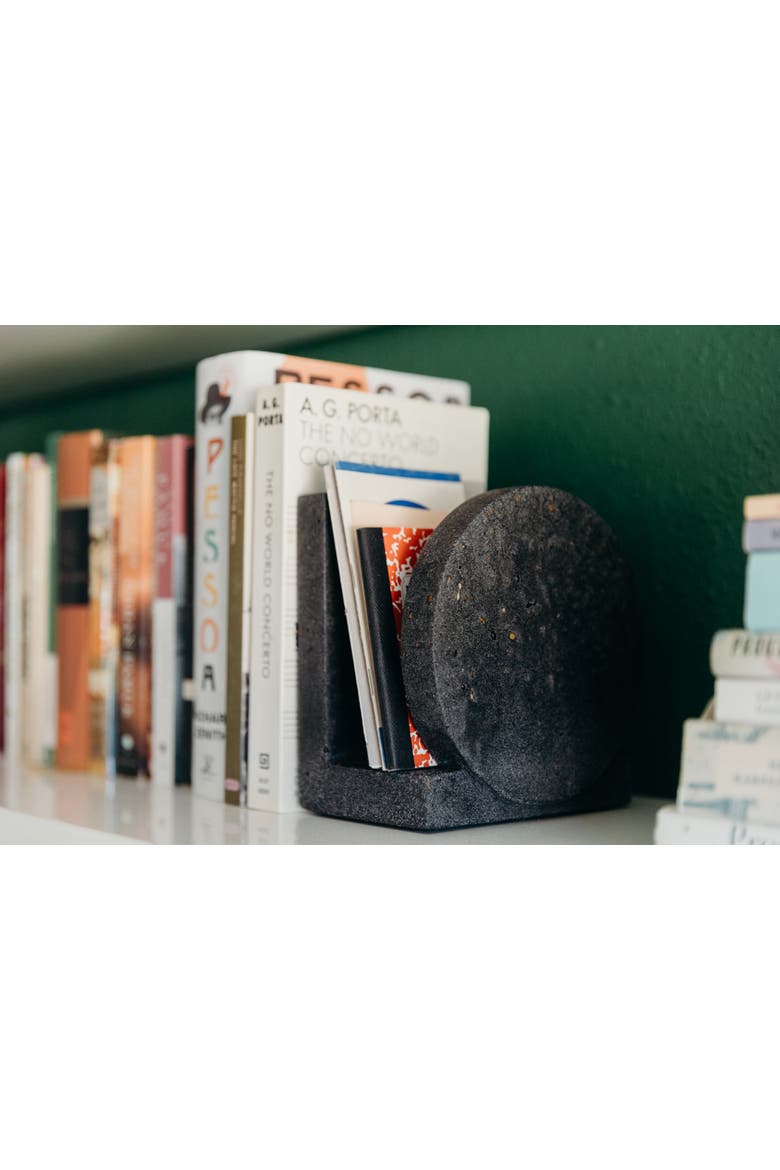 Napkin Holder, Alternate, color, Black Terrazzo