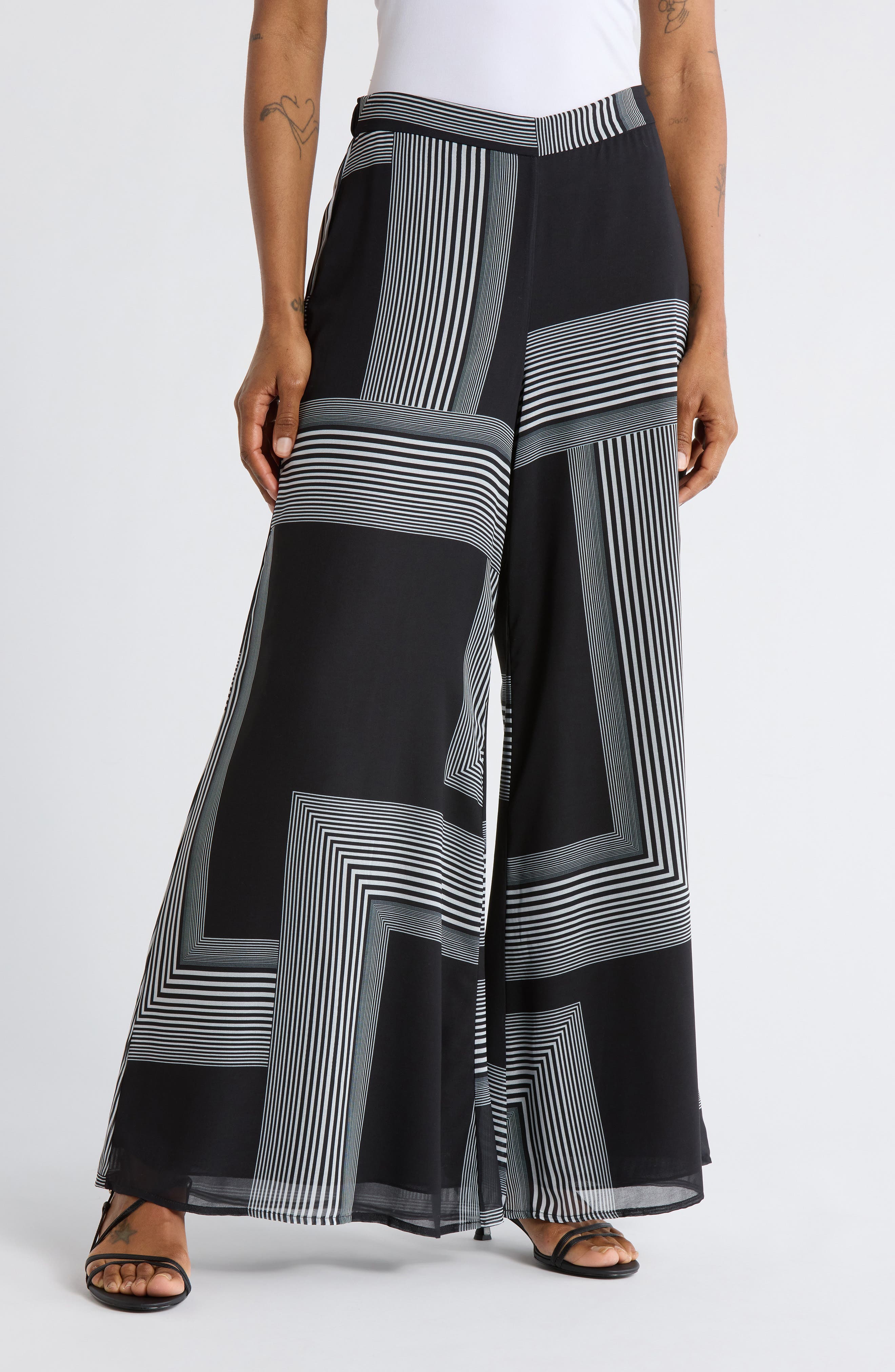 JASON WU Wide Leg Pull-On Pants