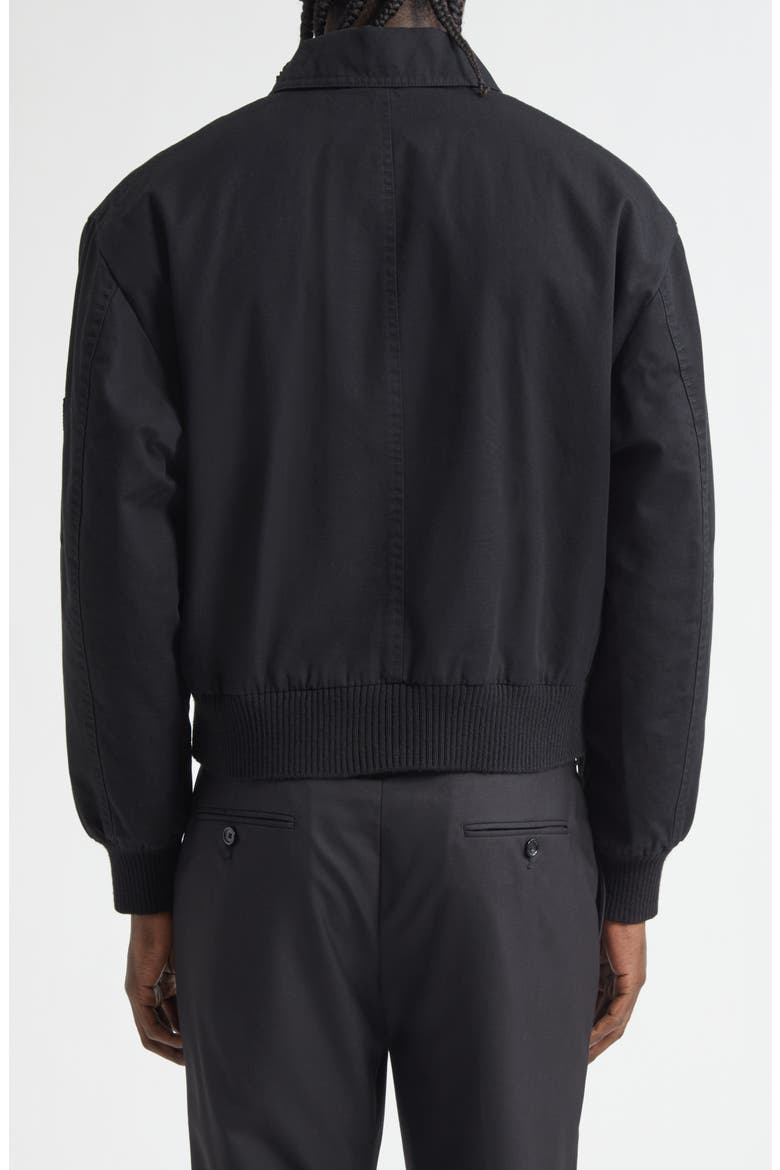 Revival Water Repellent Flight Jacket, Alternate, color, BLACK