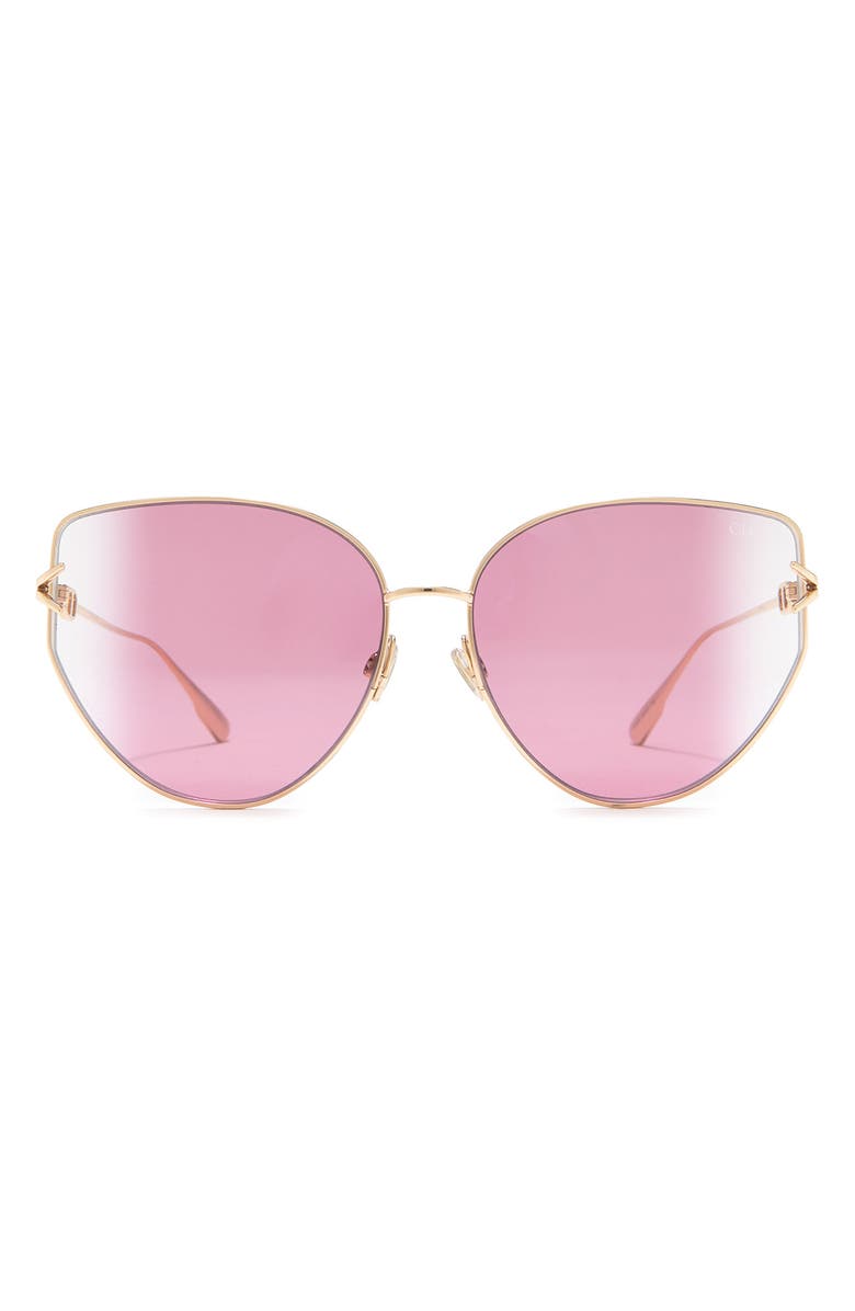 CHRISTIAN DIOR 62mm Gipsy Cat Eye Sunglasses, Main, color,