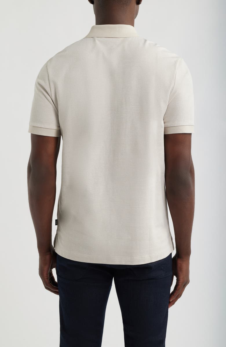 BOSS Parlay Cotton Piqué Polo, Alternate, color, Open Beige