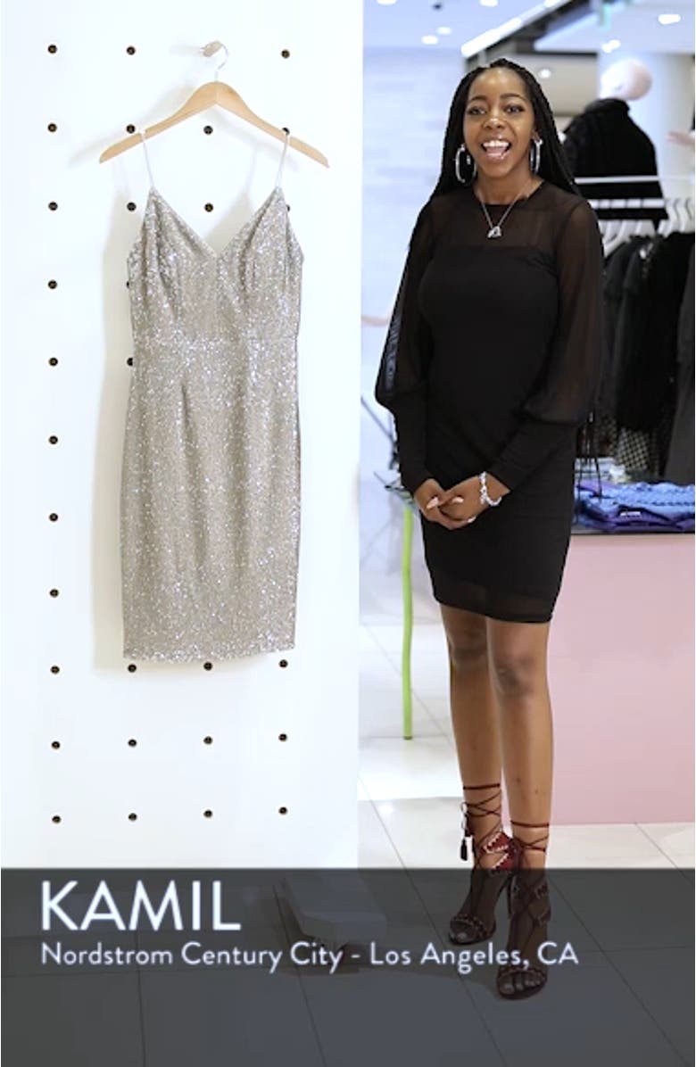 Sleeveless Cocktail Sheath, sales video thumbnail