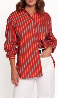 Petal & Pup Palmer Striped Cotton Shirt