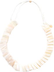 LIKHA Playa Square Tiles Mother-Of-Pearl Necklace