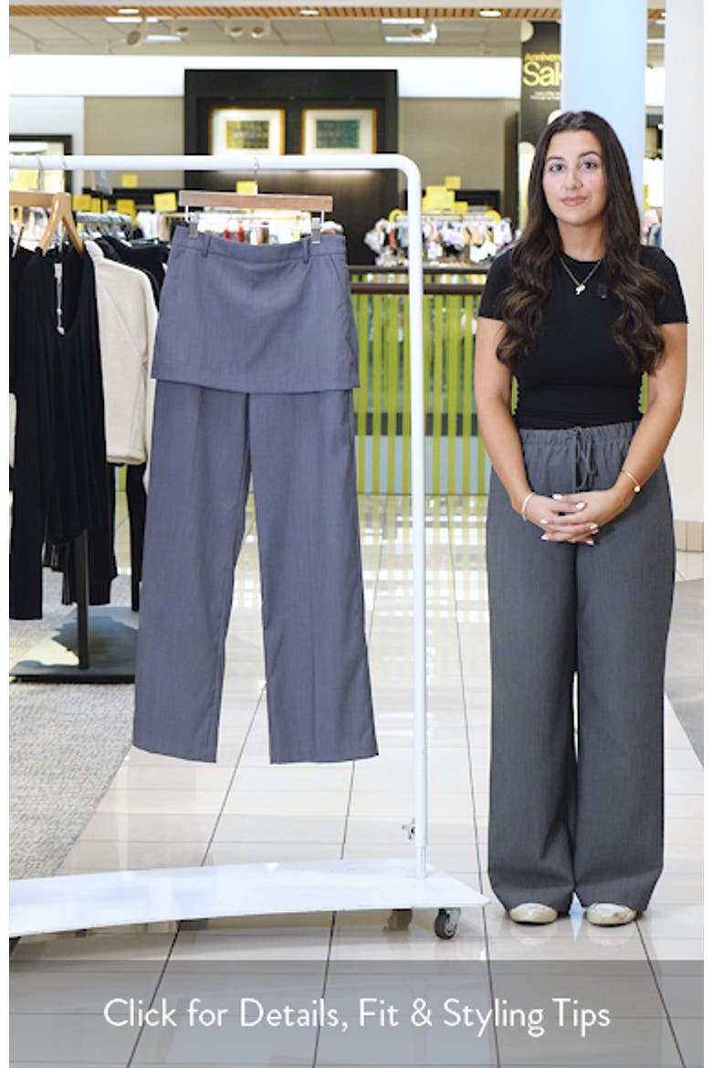 Roxy Layered Waist Wide Leg Pants video