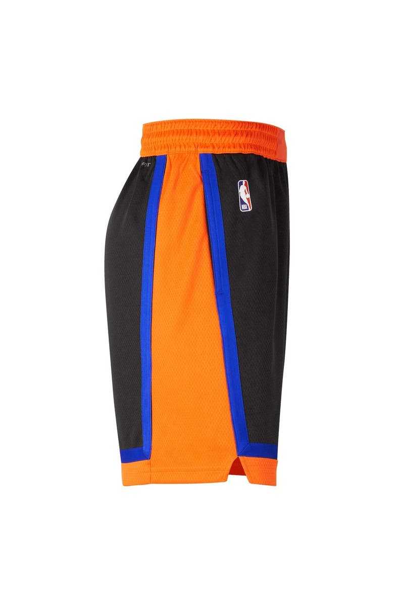 Nike Men's Nike Black New York Knicks 2022/23 City Edition Swingman Shorts, Alternate, color, 