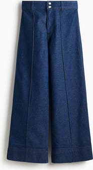 H&M Wide High Ankle Jeans