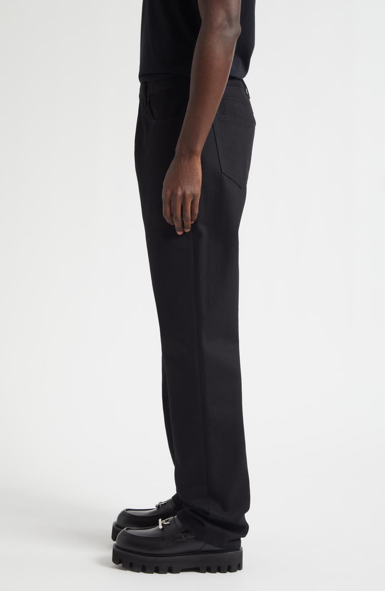 McQueen Ozzy Straight Leg Jeans, Alternate, color, Black