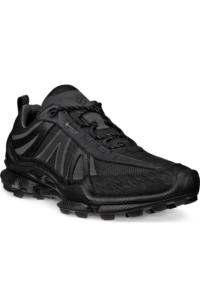 ECCO BIOM<sup>®</sup> C-Trail Gore-Tex<sup>®</sup> Waterproof Sneaker, Main, color, 51094 Black/ Black/ Black