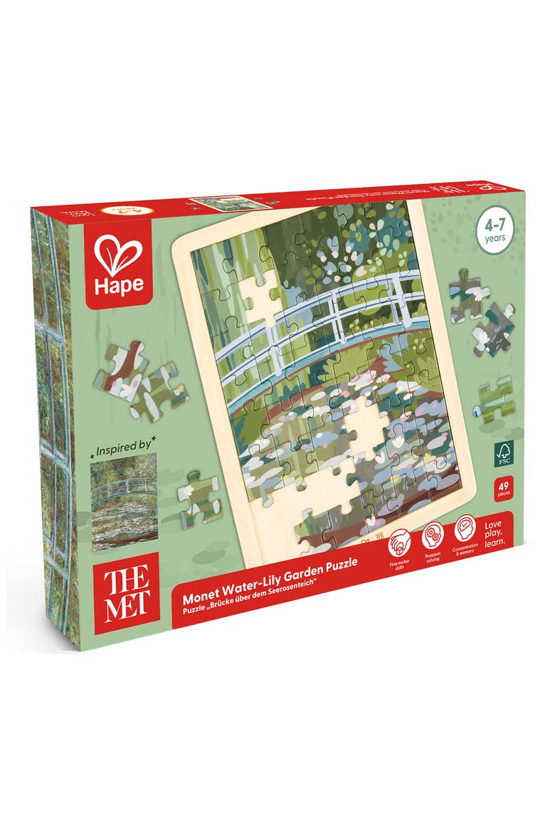 x The Met Monet Water-Lily Garden 48-Piece Puzzle, Alternate, color, MULTI