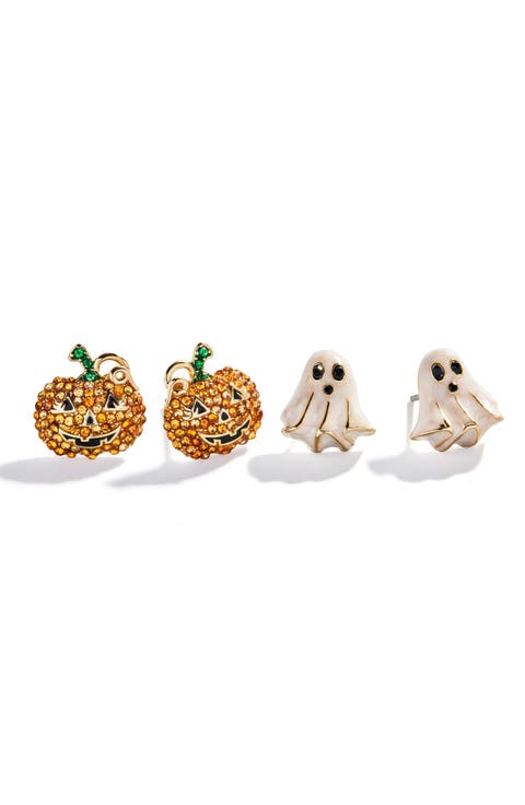 Jack & Boo Set of 2 Stud Earrings