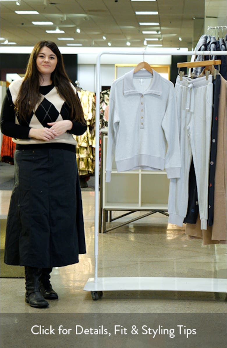 Long Weekend Henley Sweatshirt, sales video thumbnail