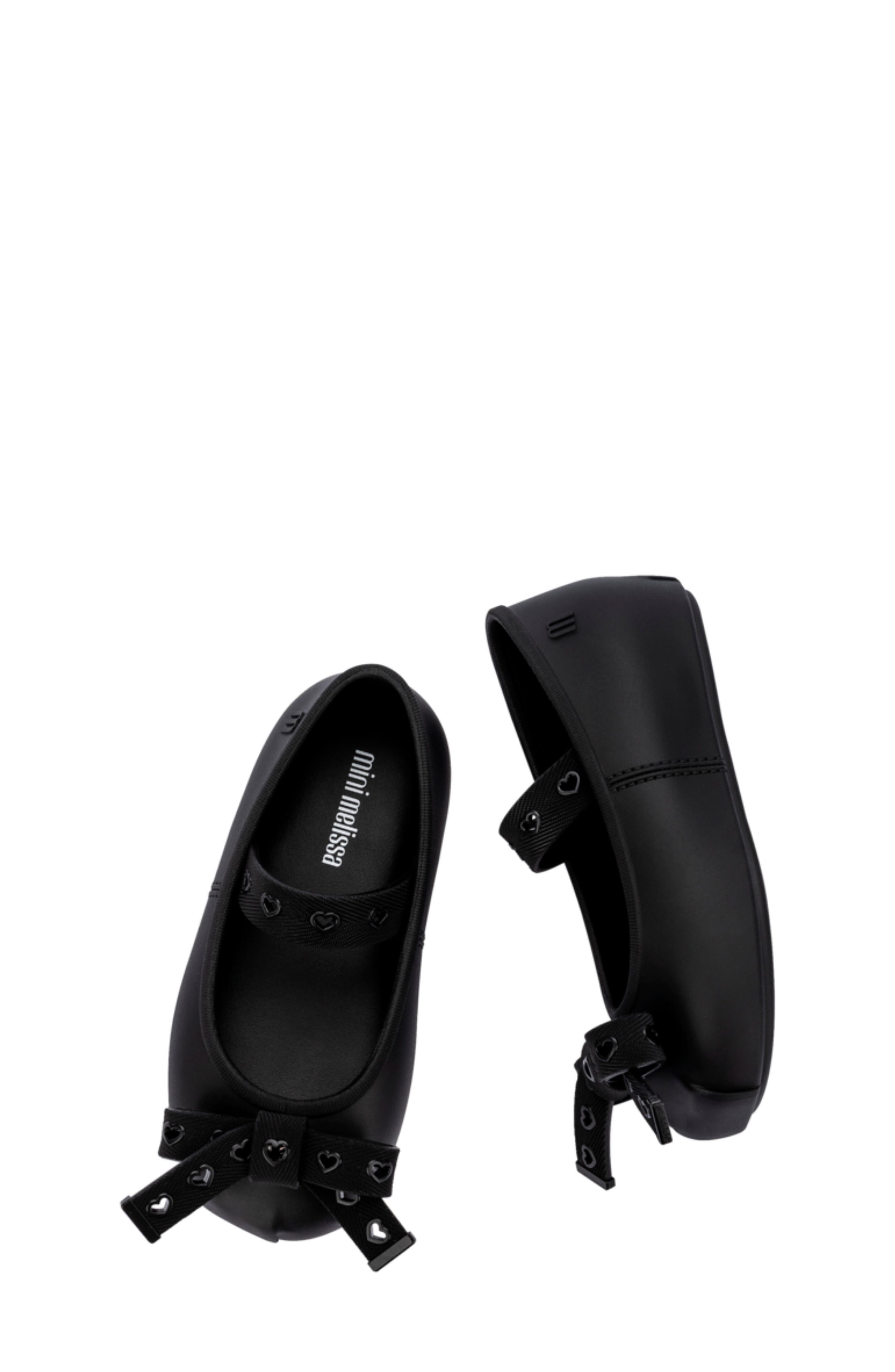Mini Melissa Kids
 Mini Sophie Crush Mary Jane Flat, Alternate, color, Black