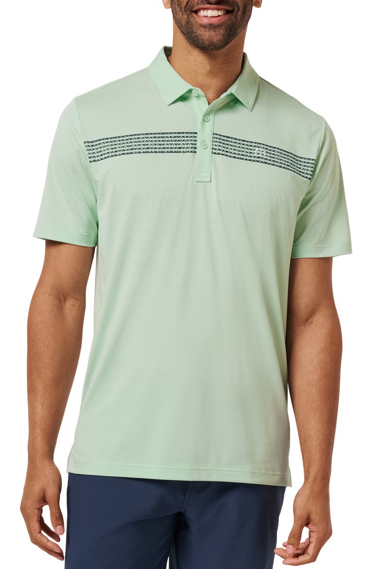 River Boat Cruise Polo, Main, color, AQUA FOAM