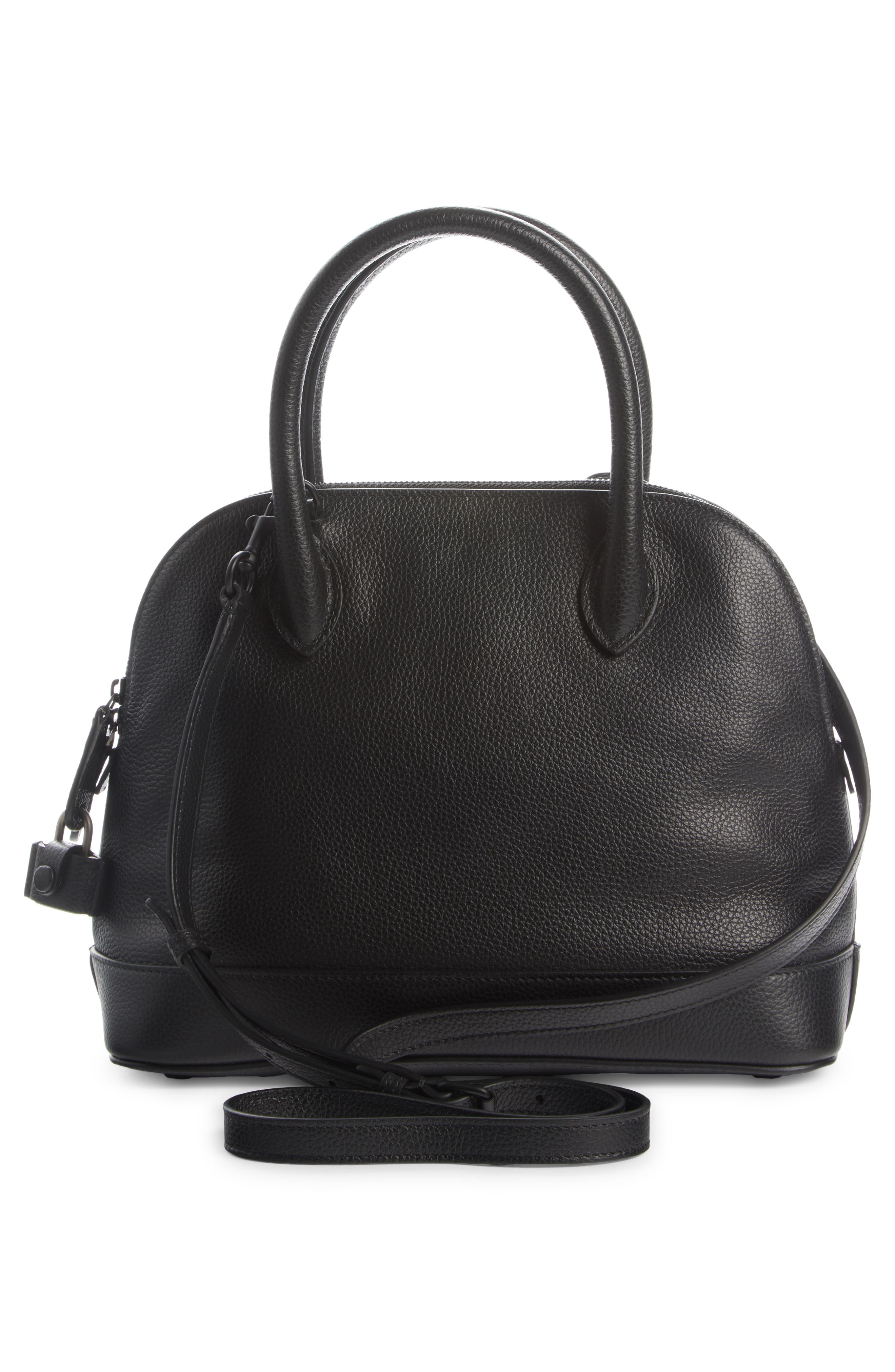 Balenciaga Small Ville Leather Top Handle Bag, Alternate, color, 