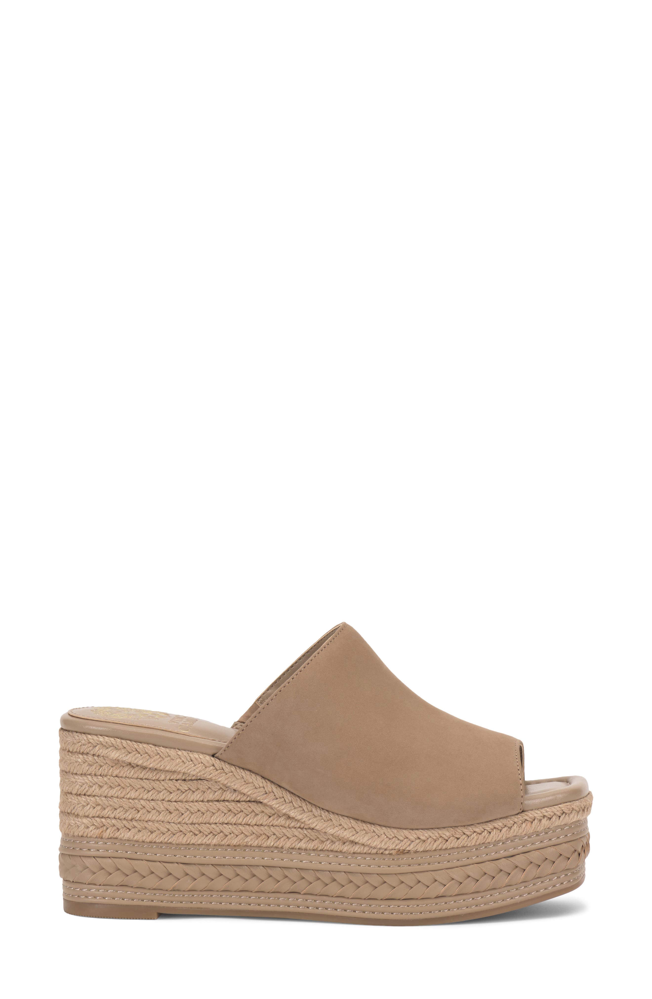 Vince Camuto Lierna Platform Wedge Sandal, Alternate, color, Tortilla