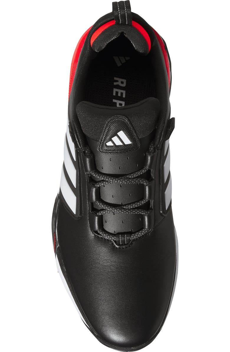 adidas Adipower 26 Spikeless Golf Shoe, Alternate, color, Black/ White/ Red
