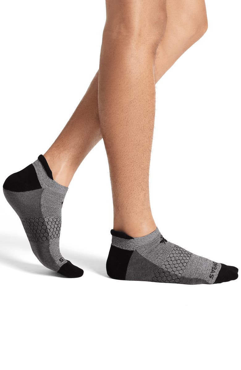Bombas Originals Ankle Socks, Alternate, color, Charcoal Black