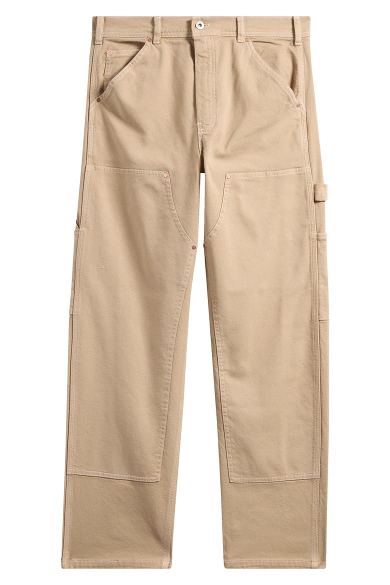 Double Knee Pants, Alternate, color, ANTIQUE KHAKI DUCK